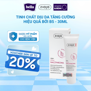 Ziaja Med Kuracja Naczynkowa Skoncentrowana Emulsja Redukujaca Podraznienia Na Dzien/Na Noc 30ml - Tinh chất dịu da tăng cường hiệu quả bởi B5