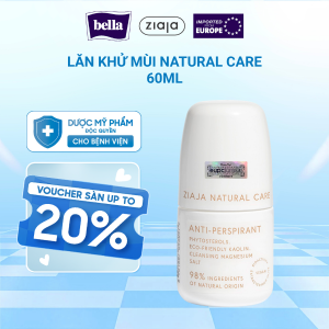 Ziaja Natural Care Anti-perspirant 60ml - Lăn khử mùi Natural Care