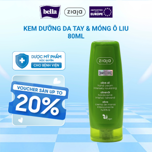 Ziaja Olive Oil Hand Cream Intensely Nourishing 80ml - Kem dưỡng da tay & móng Ô liu