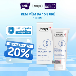 Ziaja Med Mocznik 15% 100ml - Kem Mềm da 15% Urê